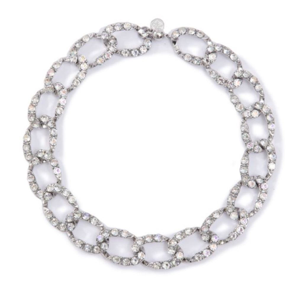 NWT BAR magnetic closure necklace. A groovy kind of love in silver.